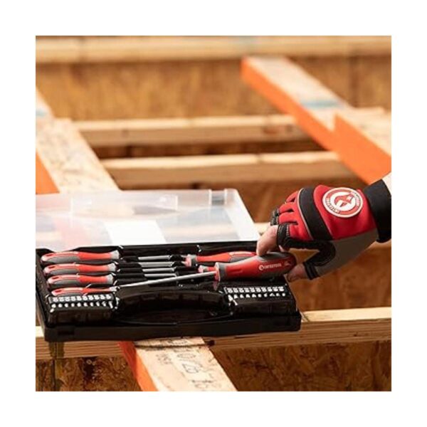 INTERTOOL Juego de destornilladores magnéticos de 27