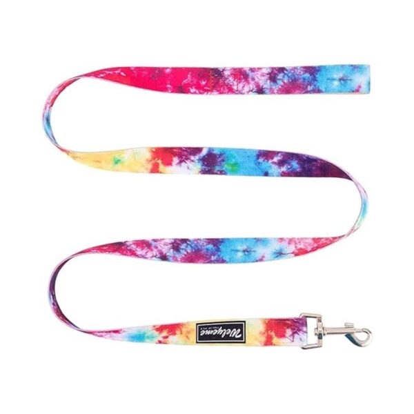 Collar de perro con teñido anudado para mascotas_2