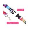 Collar de perro con teñido anudado para mascotas_5