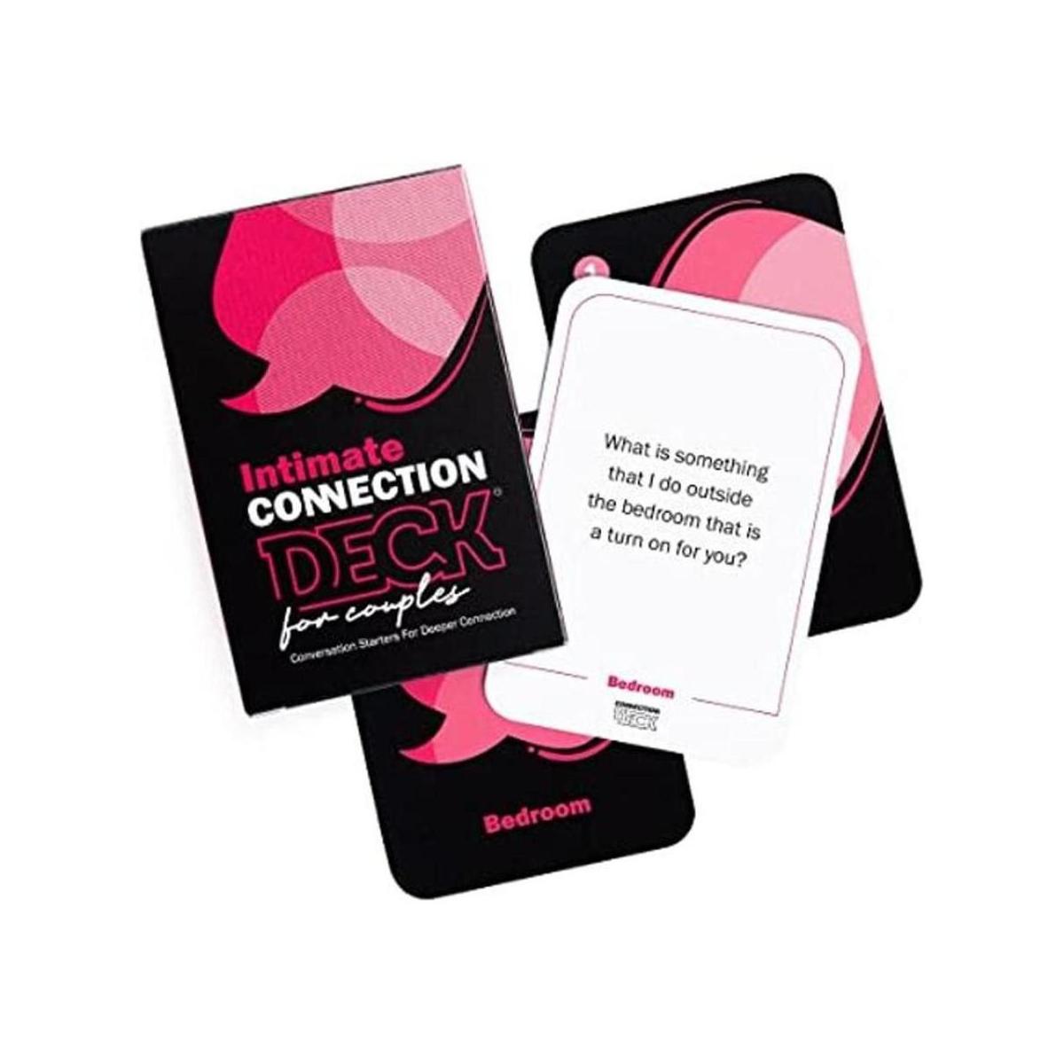 Connection Deck Juego de cartas para parejas preguntas de