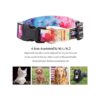 Collar de perro con teñido anudado para mascotas_6