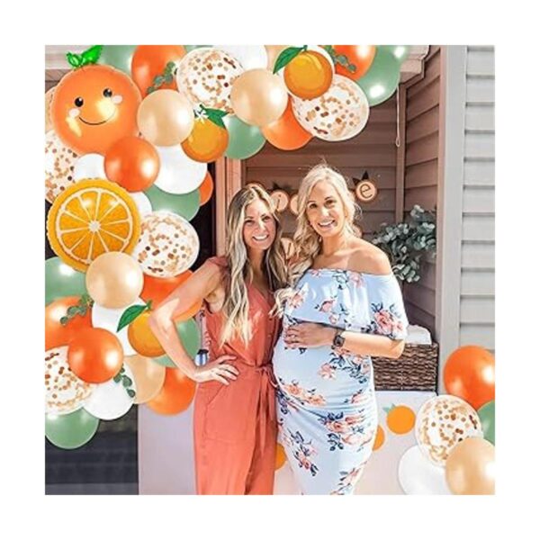 Kit de 100 globos de baby shower Little Cutie guirnalda_2