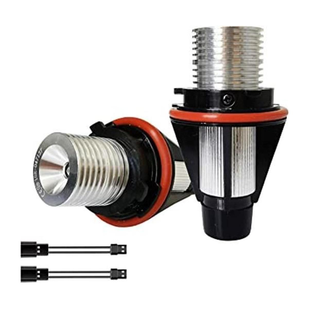 KYYET 2x5W LED ngel Ojos Halo Anillo Blanco Bombillas de