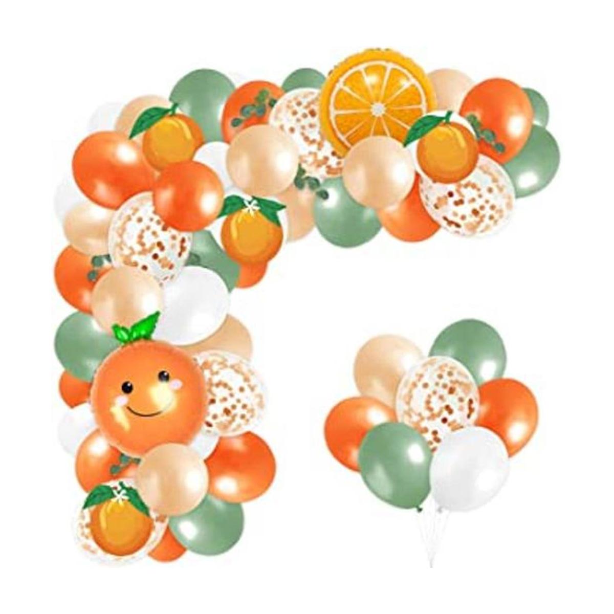 Kit de 100 globos de baby shower Little Cutie guirnalda