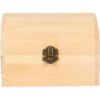 Hemoton Caja de madera para manualidades de madera sin_2