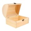 Hemoton Caja de madera para manualidades de madera sin_1