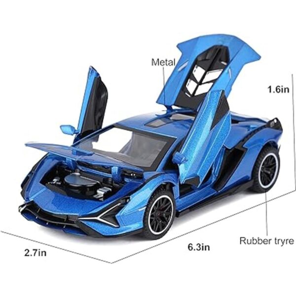 Toy Cars Sian FKP3 Coche de juguete con luz y sonido para_5