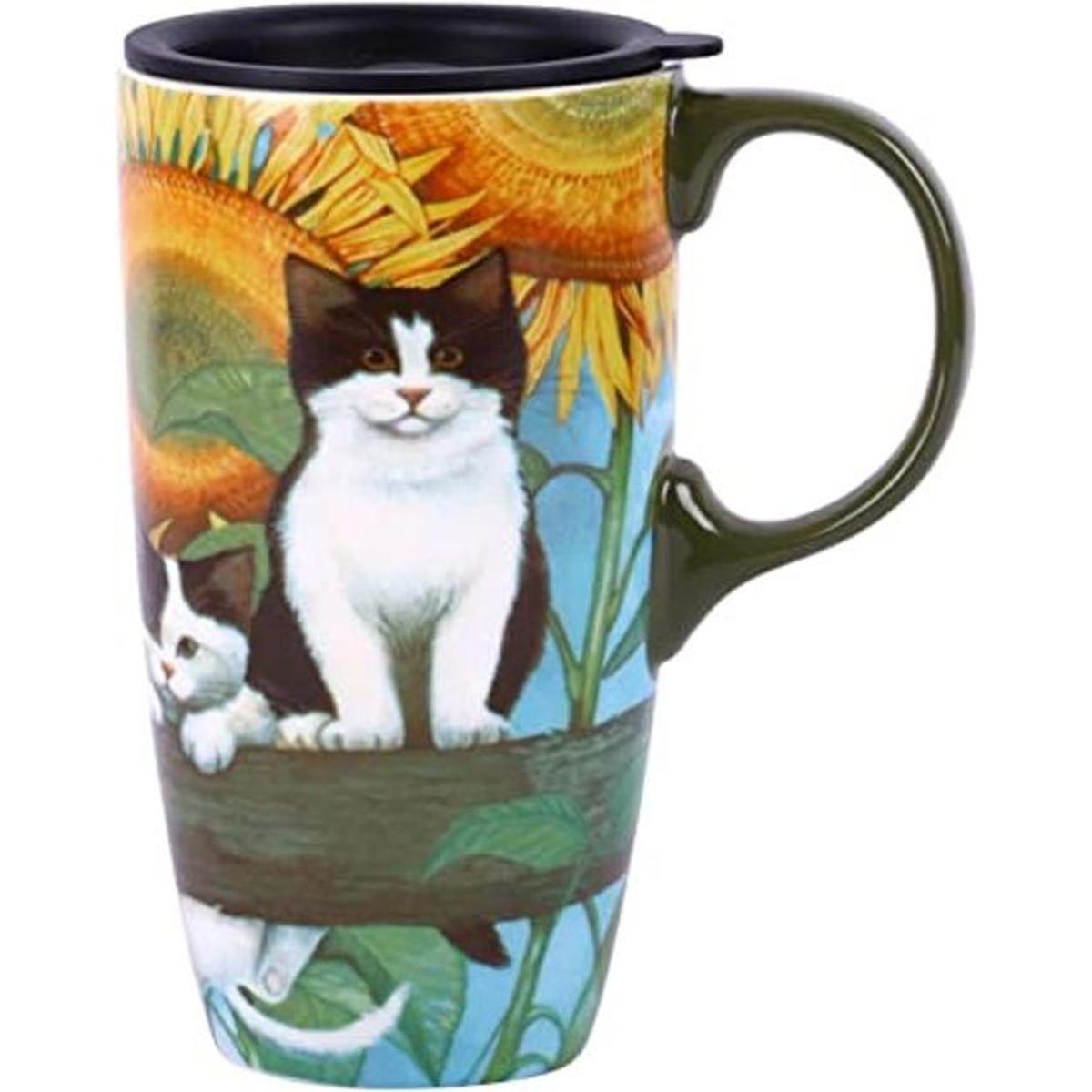 Taza de cerámica de café con leche taza de té de