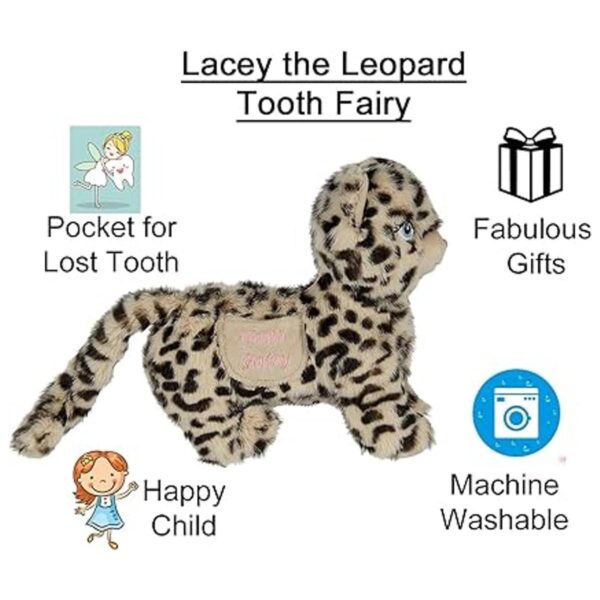 Maison Chic Lacey The Leopard Tooth Almohada de peluche