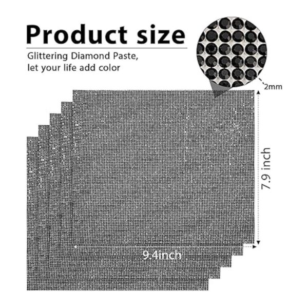 60.000 piezas autoadhesivas de diamantes de imitación de