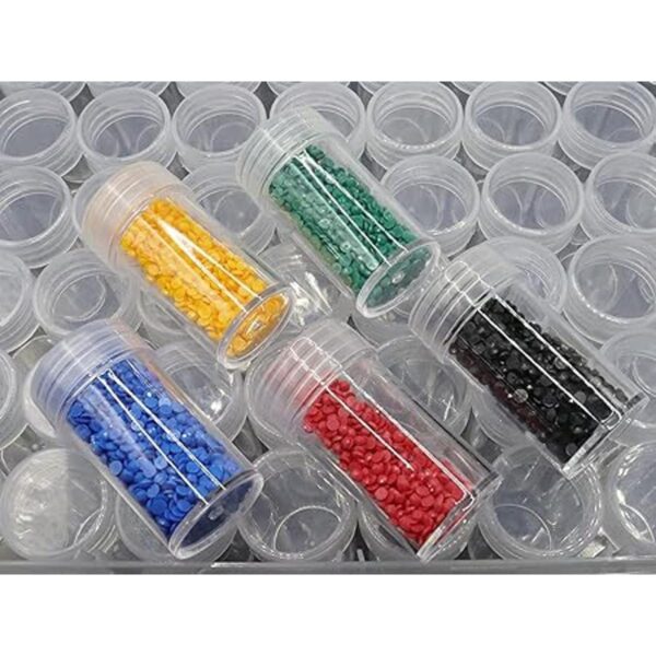 IZEYNO Caja de pintura de diamante 5D de 60 rejillas_2