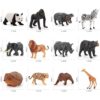 Juego de 12 piezas de animales de vida silvestre figura_4