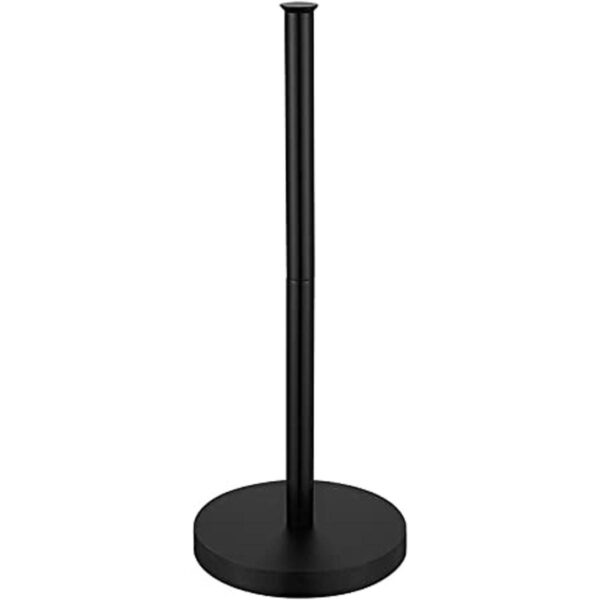 JQK Soporte de almacenamiento de papel higiénico negro_1