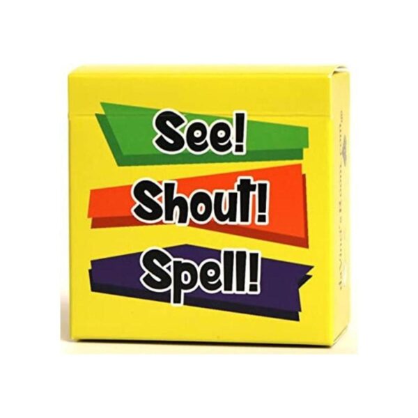 See Shout Hechizo Juego de cartas de búsqueda de palabras_1