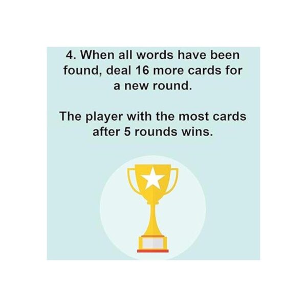 See Shout Hechizo Juego de cartas de búsqueda de palabras_2