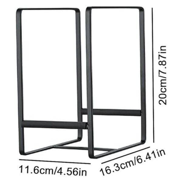 Hikinlichi Paquete de 2 soportes grandes para platos