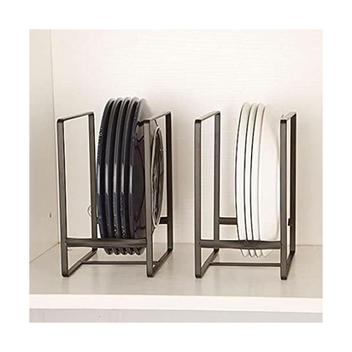 Hikinlichi Paquete de 2 soportes grandes para platos
