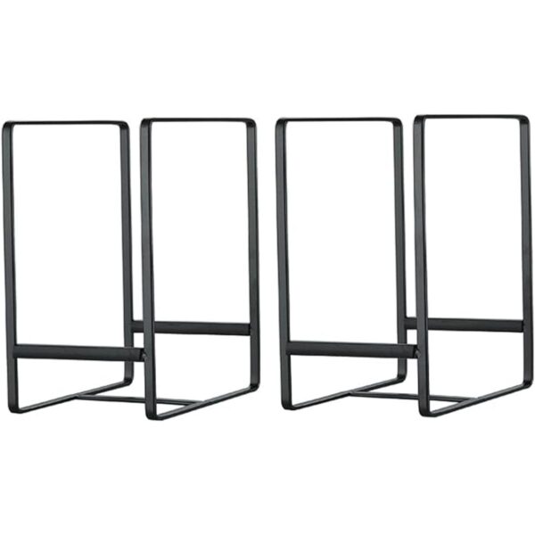Hikinlichi Paquete de 2 soportes grandes para platos