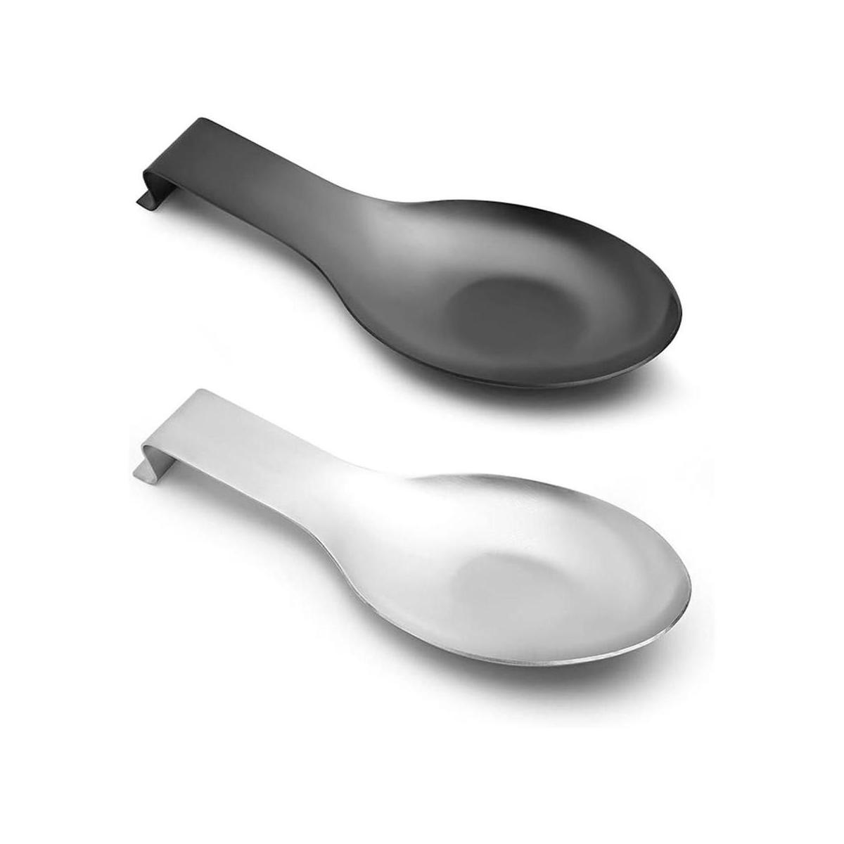 Soporte de cuchara de acero inoxidable para cocina