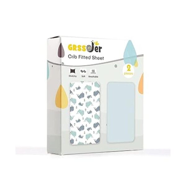 Juego de 2 sábanas bajeras de punto jersey elástico ultra_2