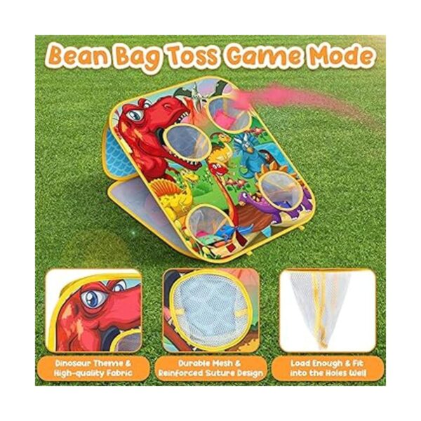 HelloJoy Bean Bag Toss Game Kids Outdoor ToysDoubleSided_2