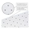Britimes Juego de 4 cortinas de ducha color amarillo gris_4