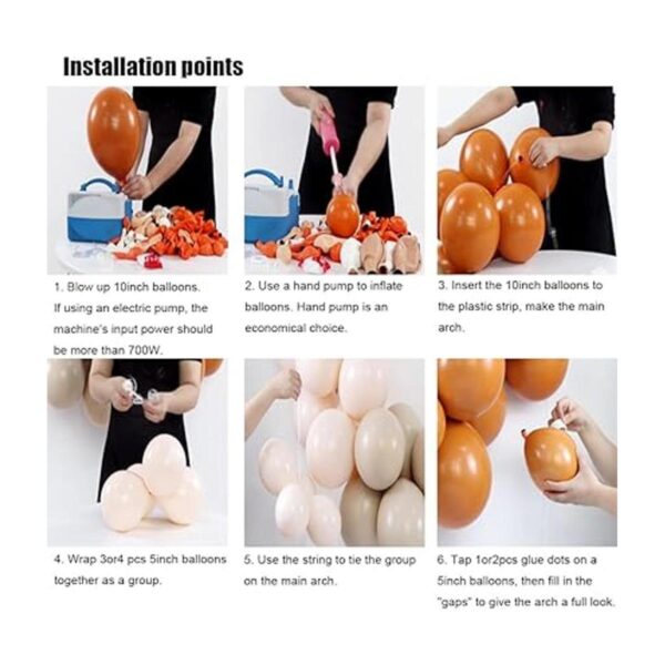 Kit de arco de guirnalda de globos de doble relleno_5