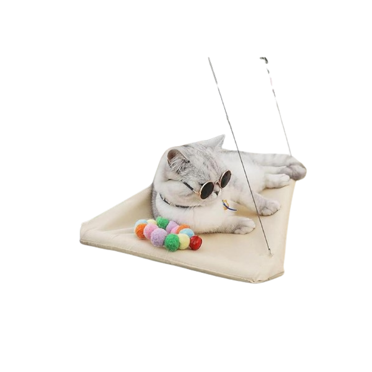 JinRuiT Hamaca para ventana de gato asiento de perca