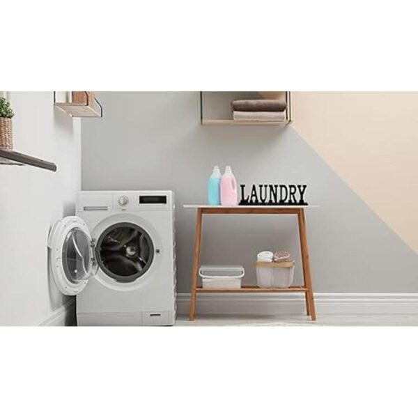 LifeLAZA Letrero de palabras para lavandería decoración