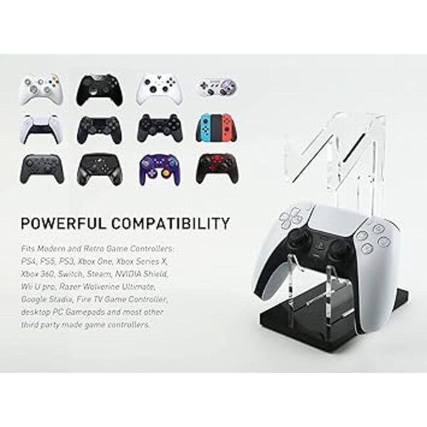 OAPRIRE Soporte universal de doble control para PS4 PS5_2