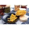 Juego de 6 tarros de almacenamiento de vidrio con tapas y