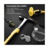 INCLY Kit de 5 piezas de equipo de selección de roca de