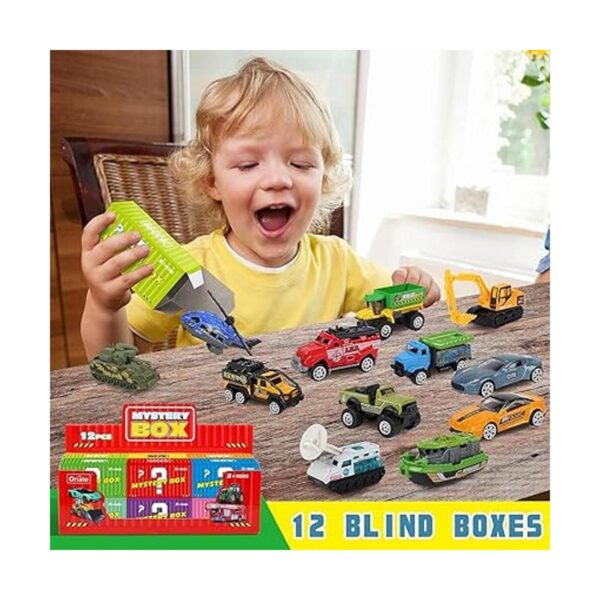 Juego de autos de juguete troquelados para niños de 3 4_2