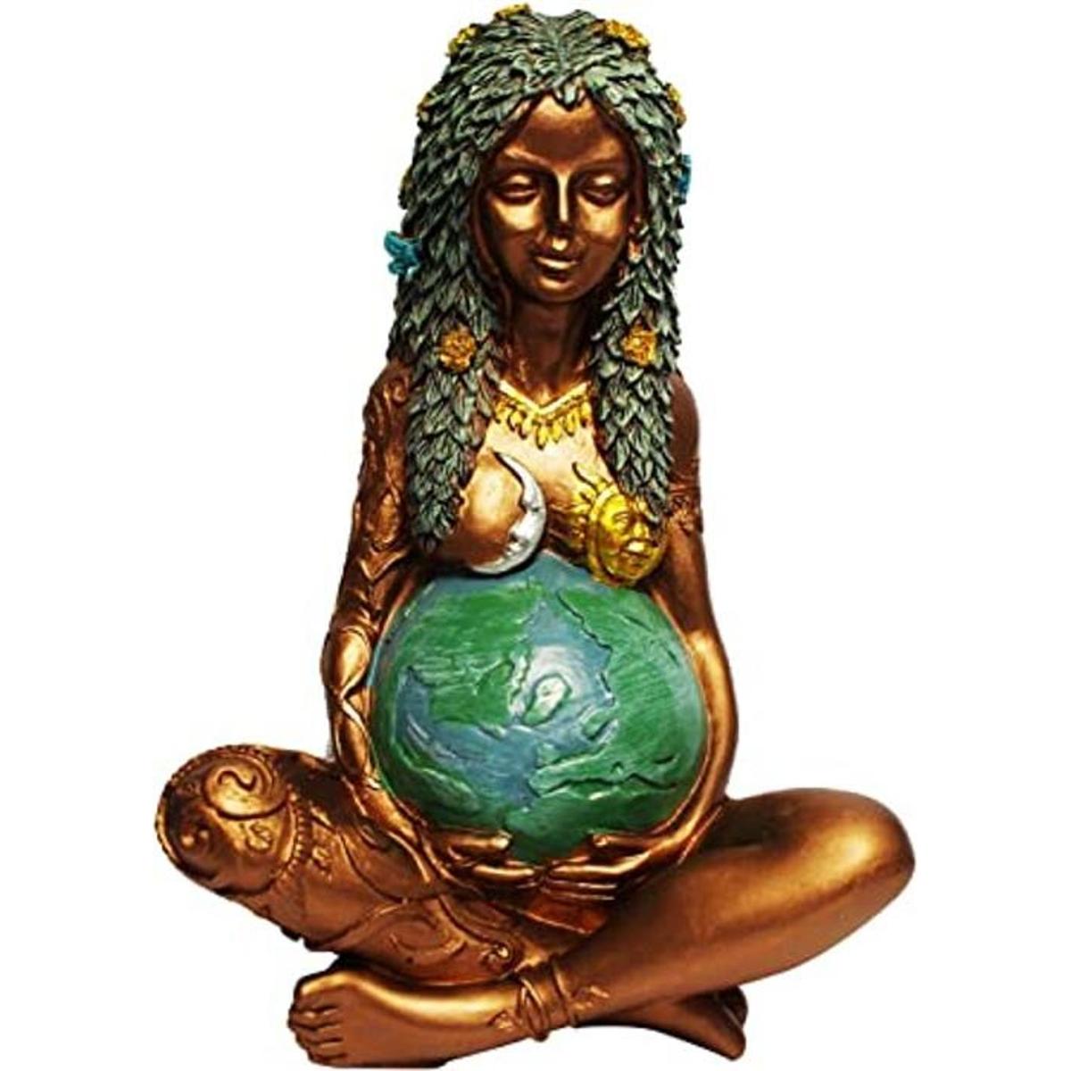 Homnova Estatua de la madre Tierra estatua de la diosa de