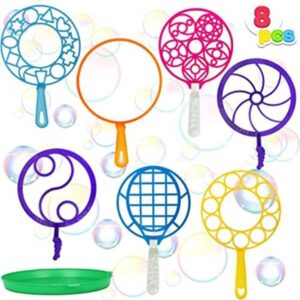 JOYIN Juego de varitas de burbujas 8 varitas de burbujas_1