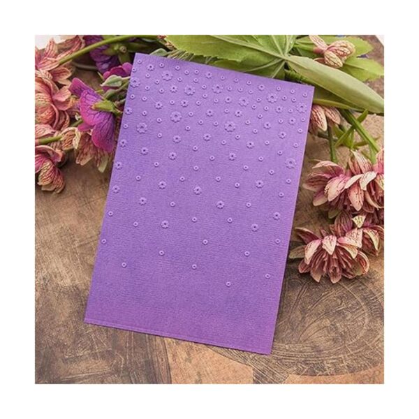 8 unids flor hoja mariposa plástico repujado carpetas DIY