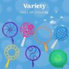 JOYIN Juego de varitas de burbujas 8 varitas de burbujas_6