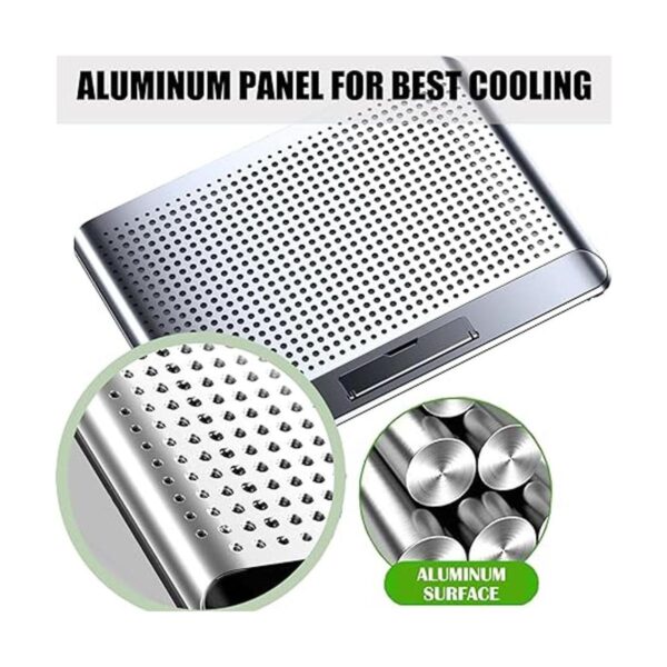 KEROLFFU Enfriador de panel de aluminio para computadora