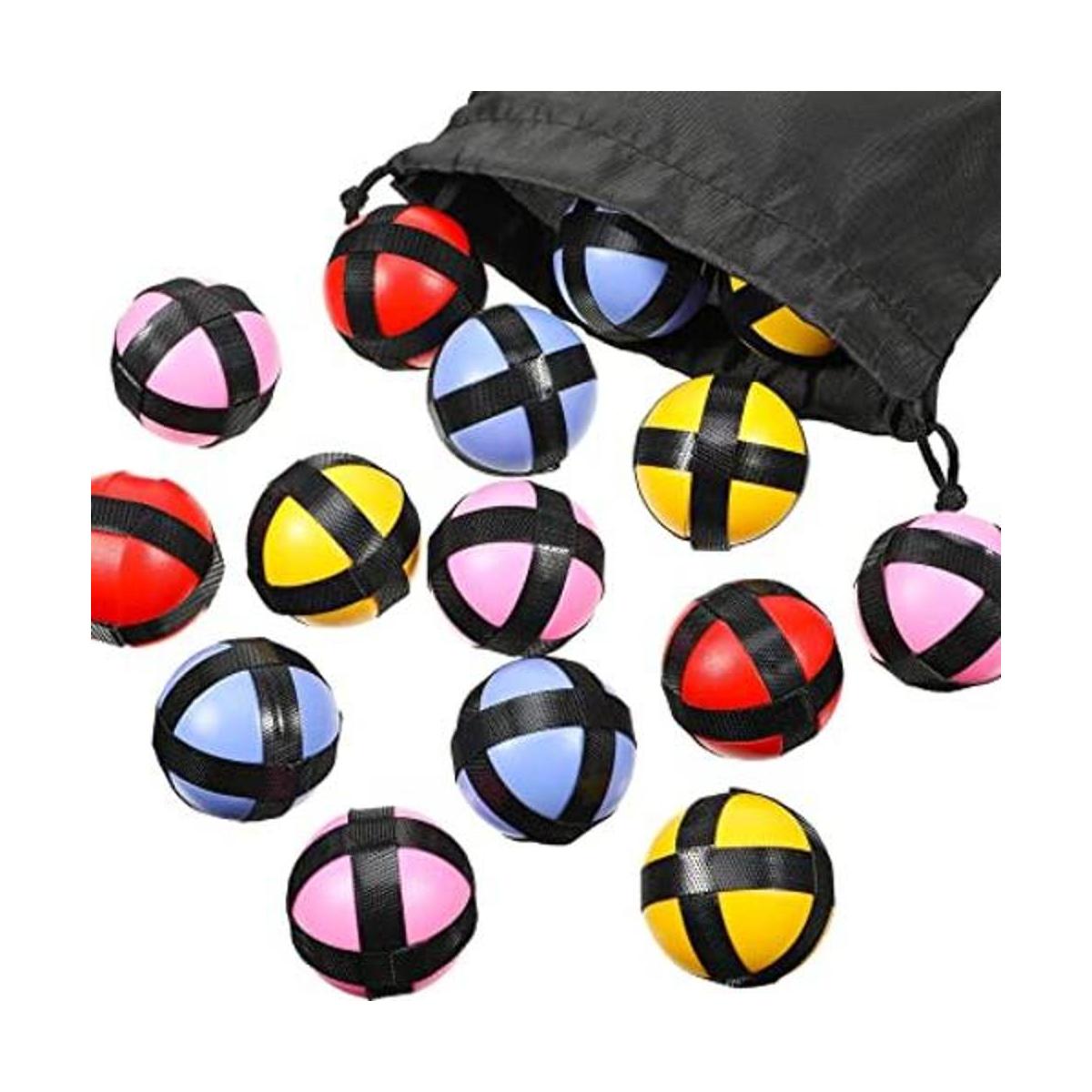 Skylety 20 bolas adhesivas para tablero de dardos de tela