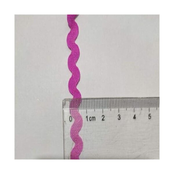 50 yardas de colores ondulados ribete de flecos 0.197_4