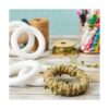 Anillos de espuma blanca para manualidades formas de