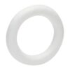 Anillos de espuma blanca para manualidades formas de