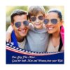 6 pares de gafas de sol de la bandera patriótica americana_4