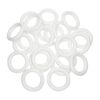 Anillos de espuma blanca para manualidades formas de