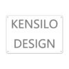 KENSILO Letrero de lata con texto en inglés No cangrejo_5