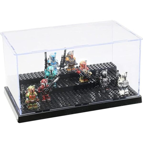 JDS Toy Store vitrina acrílica para figuras de ladrillo