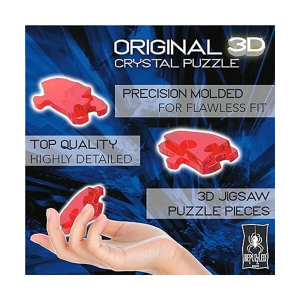 Disney Marie Clear Rompecabezas de cristal 3D original_5