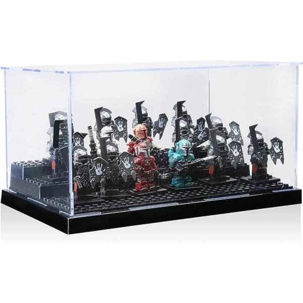 JDS Toy Store vitrina acrílica para figuras de ladrillo