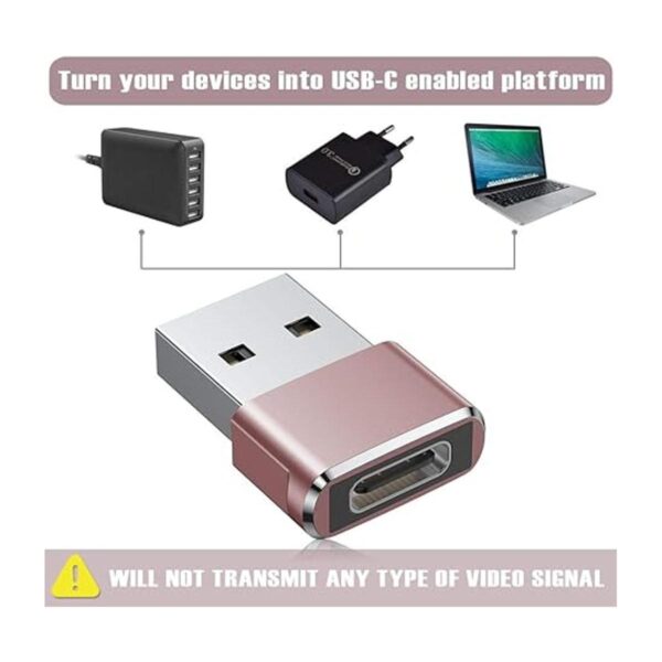 Basesailor Adaptador USB C hembra a USB A macho paquete_2
