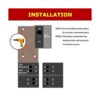 Kit de enclavamiento del generador compatible con la_4